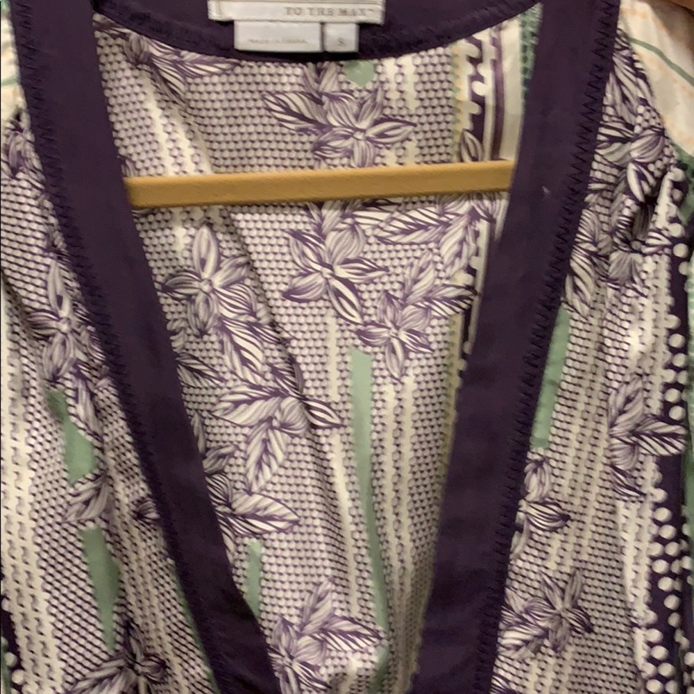 Kimono silk blouse